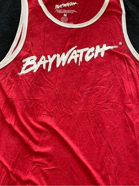 Baywatch Red Men's Tank Top - Branded Casual Swimwear
